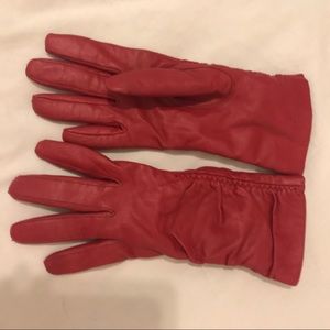 Merona Red Gloves